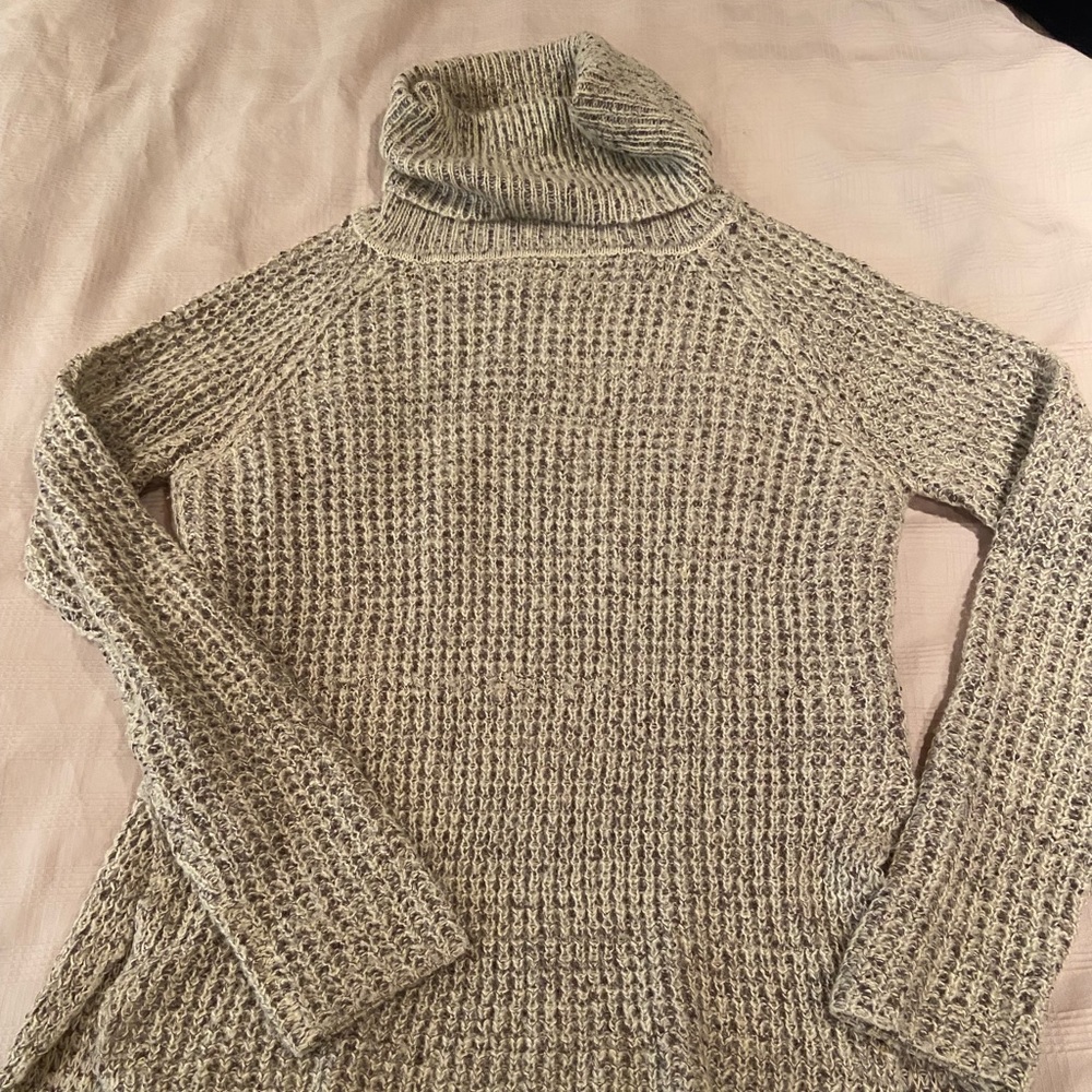 Small grey tuetlneck sweater